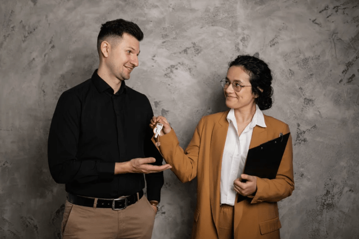 business professionals with a merger and acquisitions 